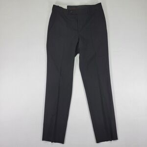 Perry Ellis Portforlio Men's Dress‎ Pant Trousers Black Modern Fit 29x32 NEW